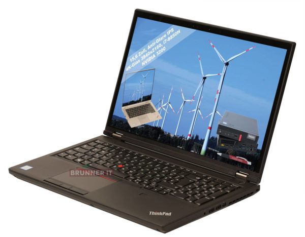 Lenovo ThinkPad P52 i7-8850H - 4K-Glas (3840x2160) NVIDIA Quadro P3200 (A-Ware)