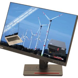 Lenovo ThinkVision T24h-20 - 24"" - WQHD - LCD - WLED - IPS - Quad HD - neuwertig